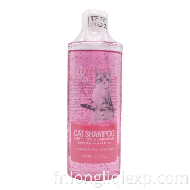 Shampooing hydratant et revitalisant pour chat 200 ml